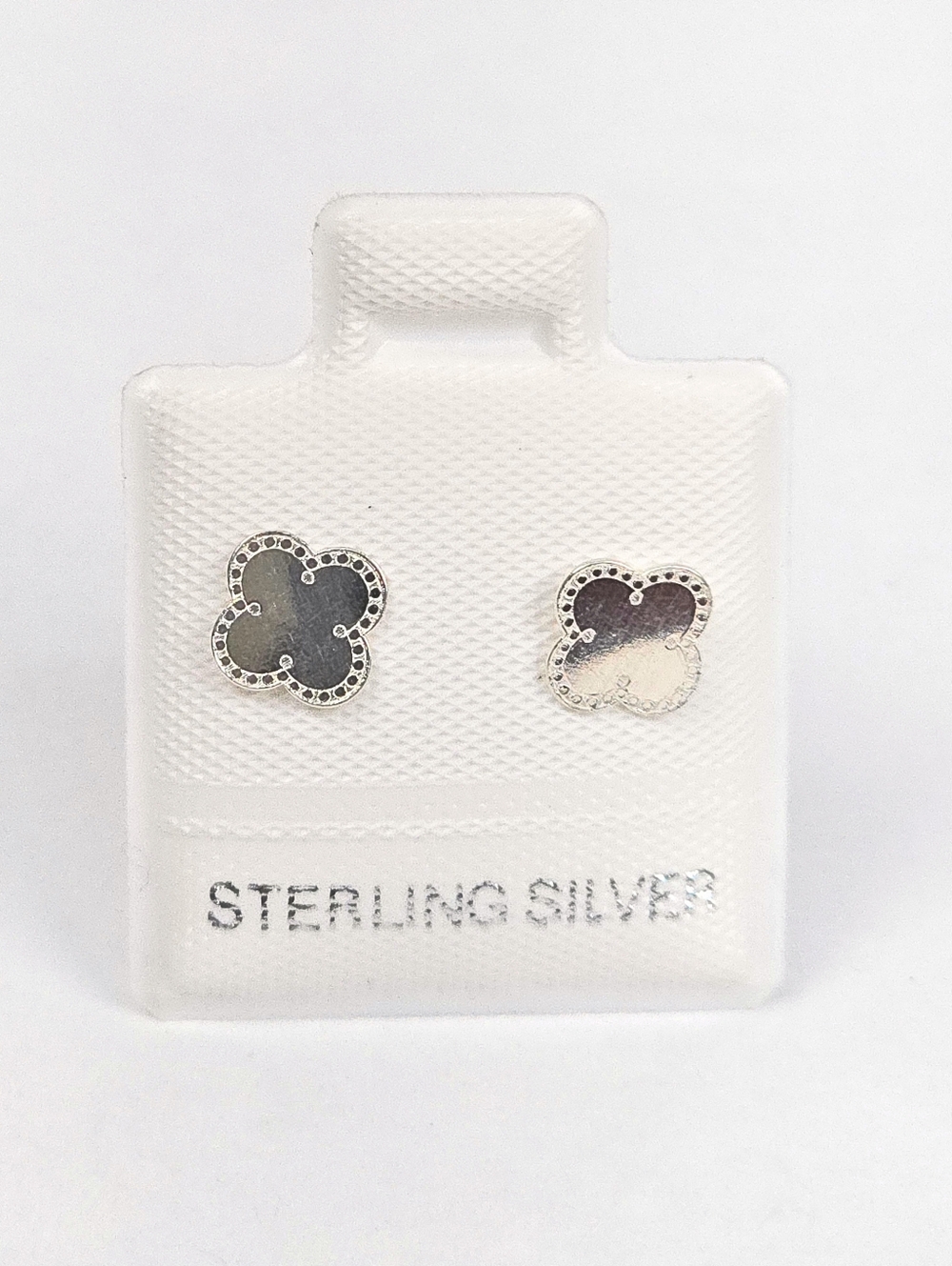 Van Cleef Style Earrings - Mex. 925 Sterling Silver